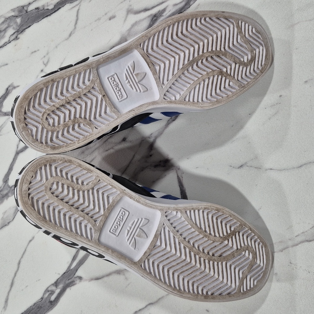 Adidas Transmission Pack Hi Top Hard Court Basketball Sneakers, Mens 9 White - Picture 15 of 15